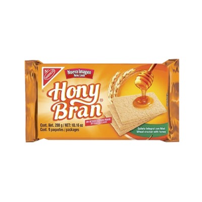 GALLETA INTEGRAL HONY BRAN NABISCO PAQUETE 